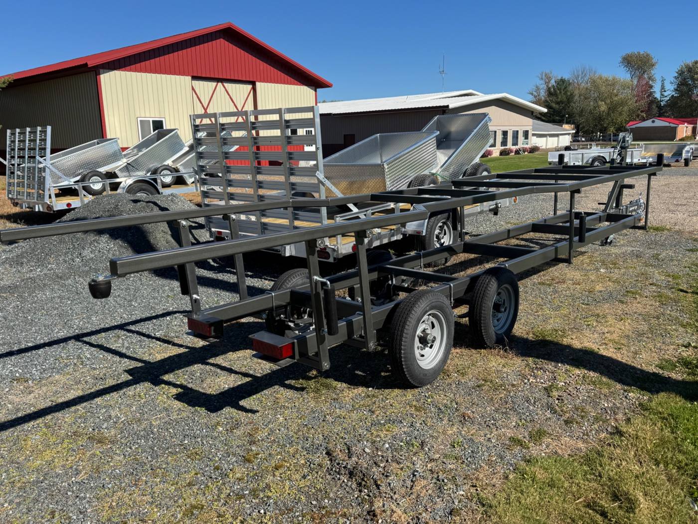 2026 Trophy 20 ft Aluminum Pontoon Trailer, photo 3