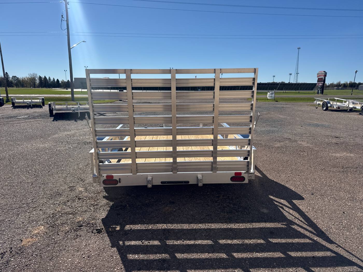 2027 Trophy 6.5x10 Aluminum Utility Trailer, Single Axle, Tip-In Ramp, photo 4