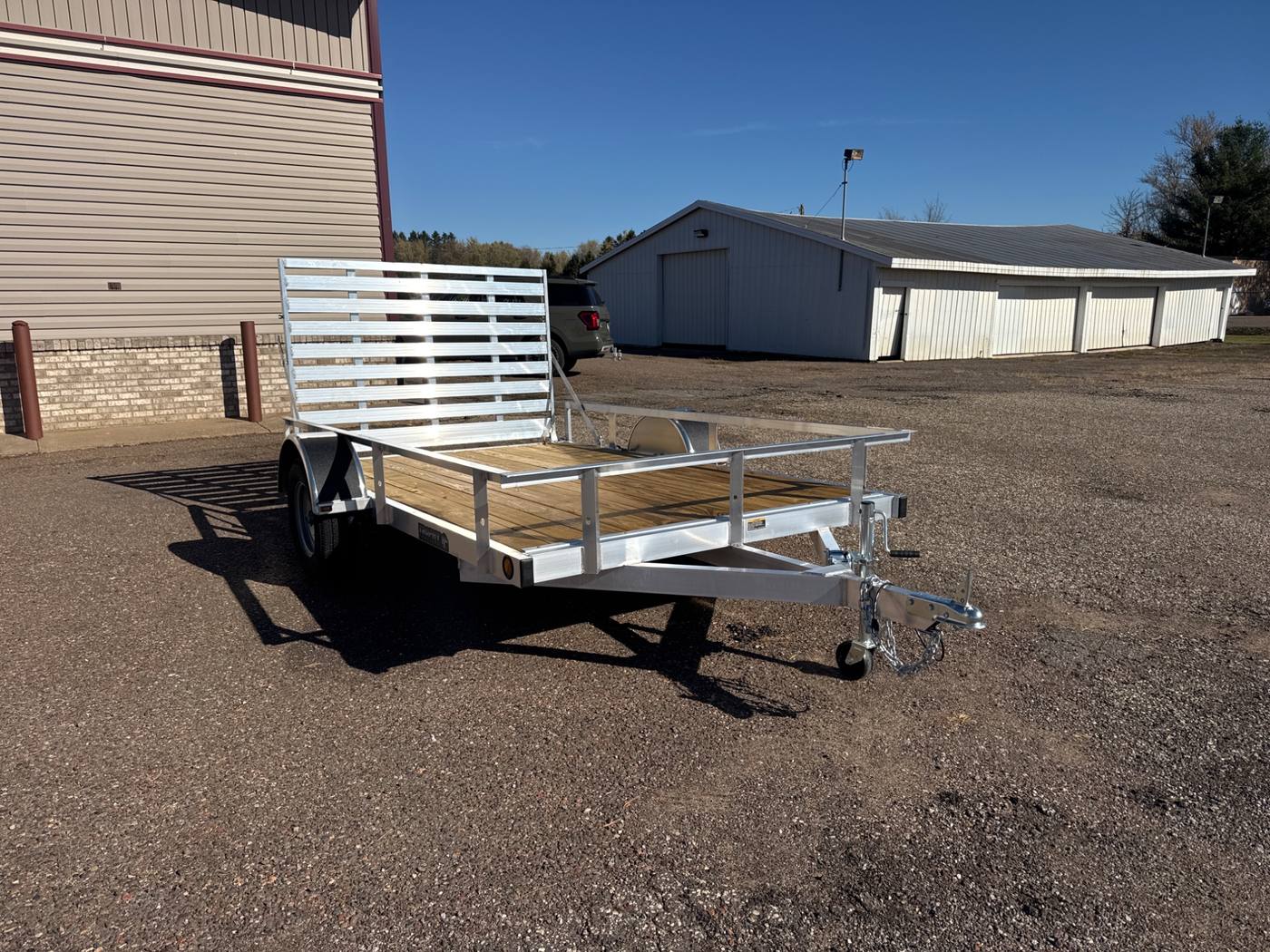 2027 Trophy 6.5x10 Aluminum Utility Trailer, Single Axle, Tip-In Ramp, photo 7
