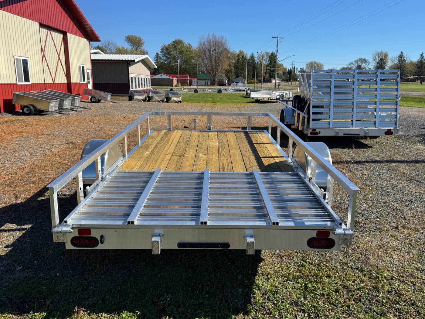 2027 Trophy 6.5x12 Aluminum Utility Trailer, Single Axle, Tip-In Ramp, photo 3
