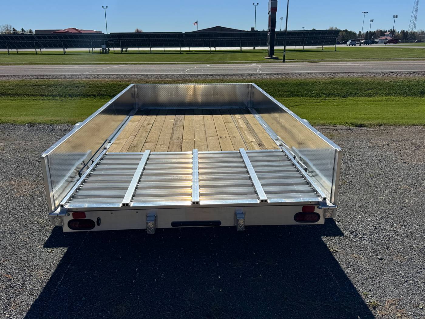 2027 Trophy 6.5x12 Aluminum Trailer, Diamond Plate Sides, Single Axle, Tip-In Ramp, photo 4
