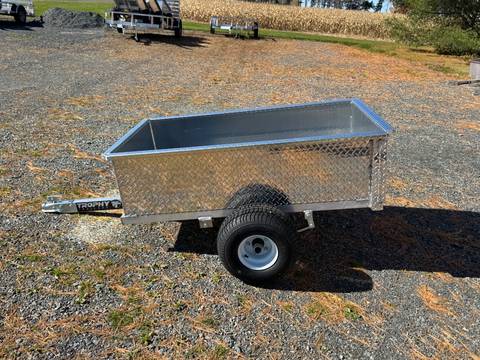 2027 Trophy 3x5 Aluminum Yard Trailer, Lawn and Garden Cart