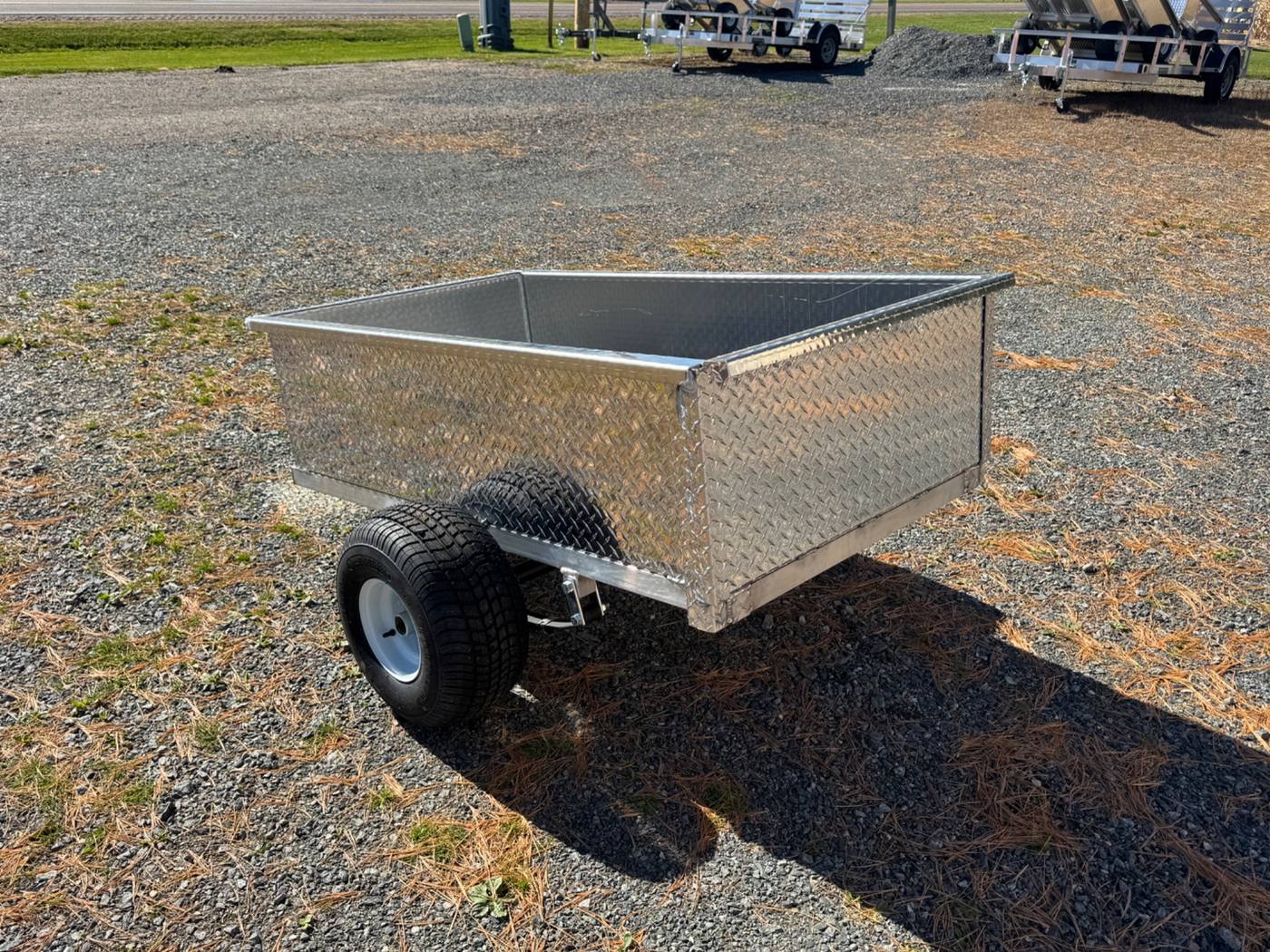 2027 Trophy 3x5 Aluminum Yard Trailer, Lawn and Garden Cart, photo 2