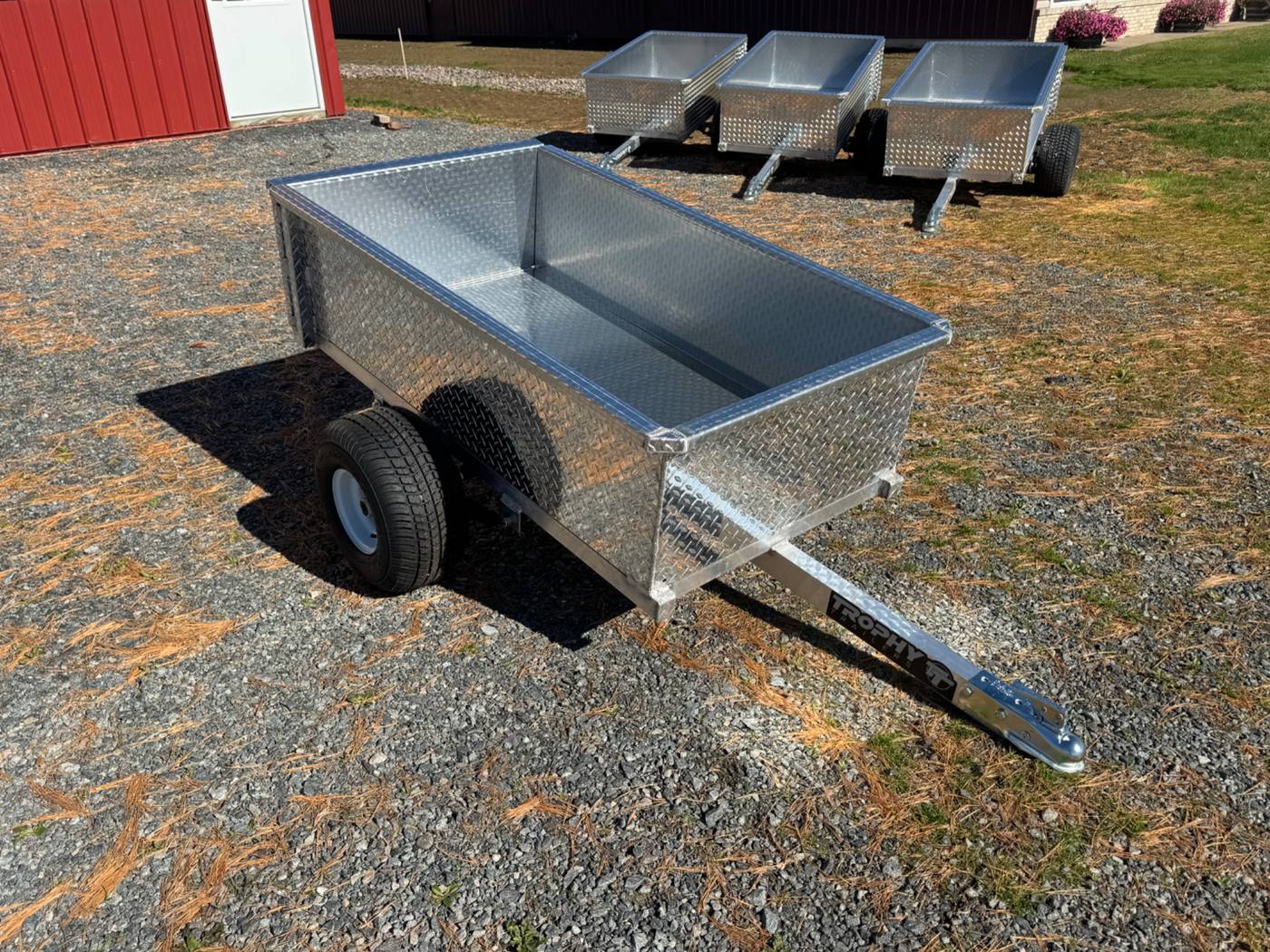 2027 Trophy 3x5 Aluminum Yard Trailer, Lawn and Garden Cart, photo 6